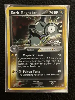 Pokemon Dark Magneton 39/109 EX Team Rocket Returns Nintendo Pokemon TCG - Image 2