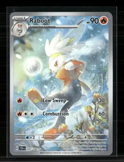 Pokemon 2024 Stellar Crown Raboot #147/142 - Image 1