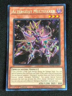 YUGIOH ALTERGEIST MULTIFAKER MZMI-EN065 1ST COLLECTORS (NM) - Image 1