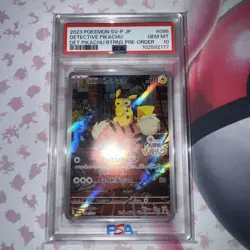 PSA 10 Detective Pikachu Returns 098 Promo 2023 Pokemon SV-P JP - Image 1