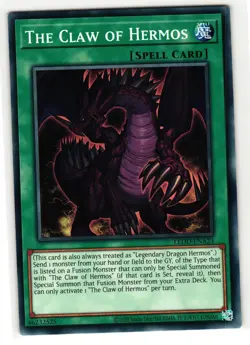 THE CLAW OF HERMOS LEDD-ENA23 COMMON YU-GI-OH TCG - Image 1