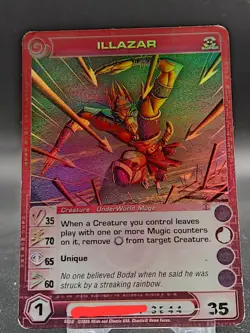 Chaotic Card : Illazar ZOTH First Edition Super Rare Creature Dmg - Image 1