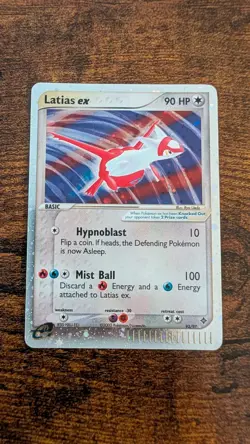 Latias ex 93/97 Dragon Holo Pokemon Card - Image 1