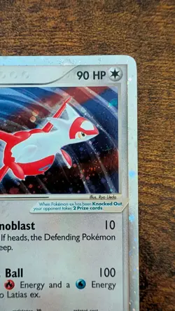 Latias ex 93/97 Dragon Holo Pokemon Card - Image 5
