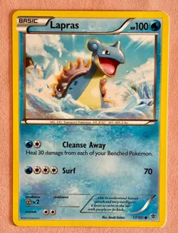 Lapras~ Cute Blue Pokemon Cards | Water & Pastel Aesthetic Gallery - Image 1