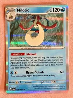 Milotic~ Cute Blue Pokemon Cards | Water & Pastel Aesthetic Gallery - Image 1