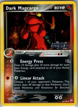Dark Magcargo 38/109 Reverse Holo Team Rocket Returns - Pokemon Card - NM - Image 1
