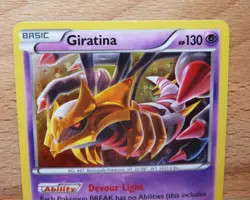 Giratina XY184 Black Star Promo Pokemon Card LP - Image 2