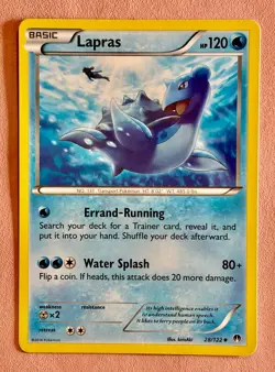 Lapras & Misty~ Cute Blue Pokemon Cards | Water & Pastel Aesthetic Gallery - Image 1