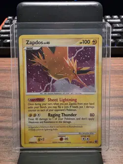 Zapdos 14/100 Majestic Dawn Holo Rare 100 HP Pokemon TCG Card - Image 1