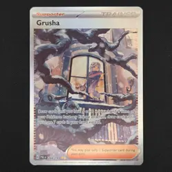 Pokemon TCG Card Grusha 268/193 Paldea Evolved Special Illustration Rare - NM - Image 1