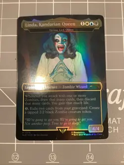 Linda, Kandarian Queen | Varina, Lich Queen (Secret Lair Promo) NM (506419) - Image 2
