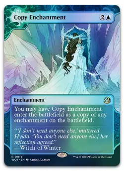 Copy Enchantment #16 (Foil) (NM) Wilds of Eldraine WOT Magic MTG - Image 1