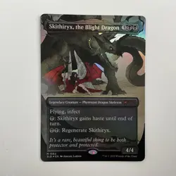 MTG Skithiryx, The Blight Dragon (1562) *Foil* Secret Lair: Tragic Romance MT/NM - Image 1