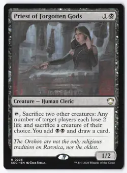 Priest of Forgotten Gods 225 Commander: Secrets of Strixhaven - Image 1
