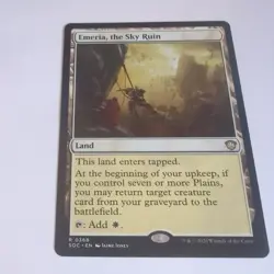 Emeria, The Sky Ruin - Commander - Secrets Of Strixhaven - MTG - Image 1