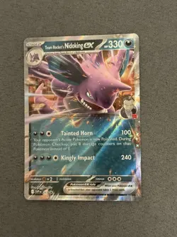 Pokemon TCG Nidoking ex SVP 217 Black Star Promo NM/M - Image 2