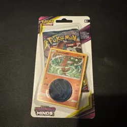 Pokemon Sun and Moon Unified Minds Checklane 1-Pack Blister SUDOWOODO SEALED - Image 1