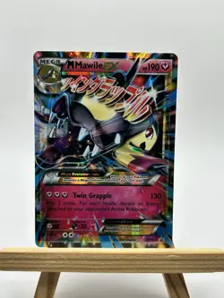 Pokemon TCG M Mawile EX Mega XY104 XY-P Promo Holo Card Fairy Type - Image 1