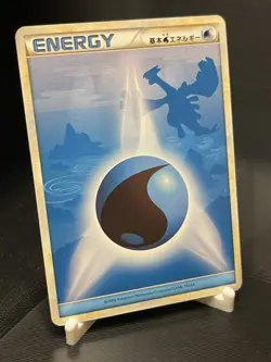 Pokemon Japanese - Water Energy - Lugia - Lightly Played - Image 5