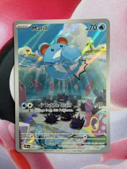 Pokemon Marill Illustration Rare Sv02: Paldea Evolved 204/193 - Image 1