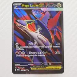 Pokemon TCG Mega Latias EX Full Art Holo Ultra Rare 163/132 Me01 280 HP - Image 1