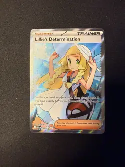 Pokemon TCG Mega Evolution Lillie’s Determination Full Art Trainer Card 169/132 - Image 2