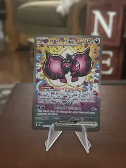 Pokemon Prismatic Evolutions Pecharunt ex 163/131 Special Illustration Rare MINT - Image 3