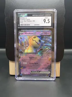 Pokemon TCG Mimikyu EX #004 Promo Scarlet & Violet CGC Grade 9.5 MINT - Image 1