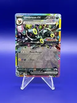 Umbreon EX 060/131 Prismatic Evolutions Stamped Promo Pokemon TCG - MINT - Image 1