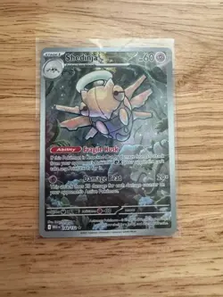 Pokemon Shedinja Me01: Mega Evolution Illustration Rare Full Art Holo 144/132 - Image 1