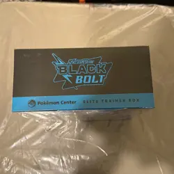 Pokemon TCG Black Bolt Pokemon Center Elite Trainer Box PC ETB SEALED - Image 5