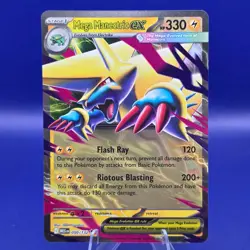 Mega Manectric ex 050/132 Double Rare Holo Mega Evolution Pokemon NM - Image 1