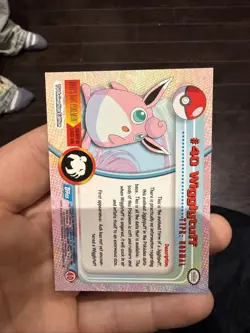 WIGGLYTUFF #40 - Topps Pokemon TV Animation Edition - Blue - Image 2