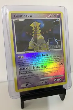 Pokemon TCG Giratina Platinum Reverse Holo Rare 4/146 Legends Awakened English - Image 1