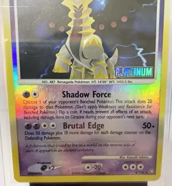 Pokemon TCG Giratina Platinum Reverse Holo Rare 4/146 Legends Awakened English - Image 3
