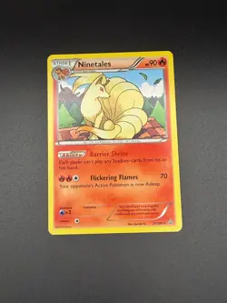 Pokemon Ninetales Rare XY - Primal Clash 21/160 NM - Image 1