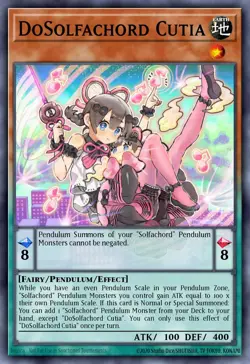 DoSolfachord Cutia - ANGU-EN014 Super Rare | Yu-Gi-Oh! Card - Image 1