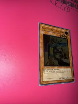 🔥YuGiOh Gravekeeper's Commandant FOTB-EN015 Ultimate Rare 1st Edition NEAR MINT - Image 4