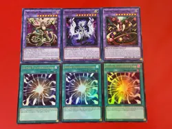3x Super Polymerization + Dragostapelia + Khaos Starsource + Venom | YuGiOh! - Image 1