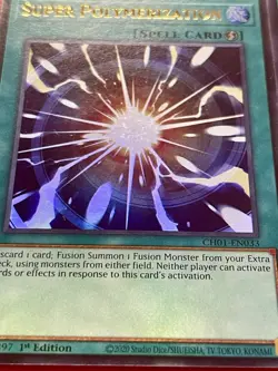 3x Super Polymerization + Dragostapelia + Khaos Starsource + Venom | YuGiOh! - Image 2