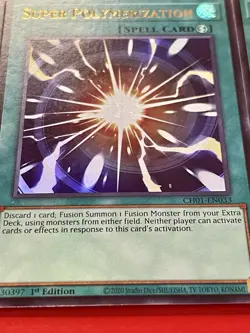 3x Super Polymerization + Dragostapelia + Khaos Starsource + Venom | YuGiOh! - Image 4