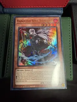 Vanquish Soul Jiaolong AGOV-EN018 Ultra Rare 1st Edition Near Mint Yu-Gi-Oh! - Image 1