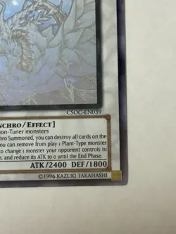 Black Rose Dragon (Ghost Rare) CSOC-EN039 Crossroads of Chaos 1st Edition #2 - Image 3