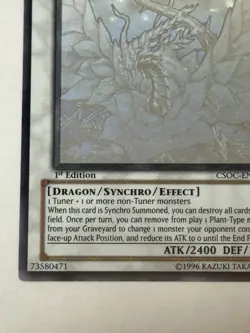 Black Rose Dragon (Ghost Rare) CSOC-EN039 Crossroads of Chaos 1st Edition #2 - Image 4