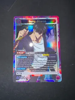 Sung Jinwoo SR UE17BT/SLG-1-021 - Union Arena: Solo Leveling - English - Image 1