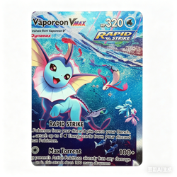 Vaporeon VMAX SWSH182 SWSH: Sword & Shield Promo Cards Holo - Image 1