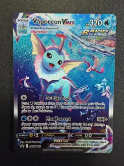 Vaporeon VMAX SWSH182 SWSH: Sword & Shield Promo Cards Holo - Image 3