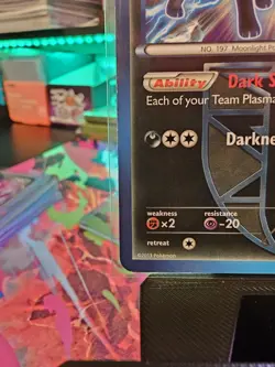 Pokemon Umbreon TCG Team Plasma Freeze Card 64/116 Regular Exclusive - Image 4