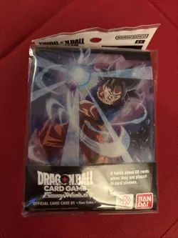 Dragon Ball Super Card Game Fusion World Official Card Case 01 Son Goku Sealed - Image 1